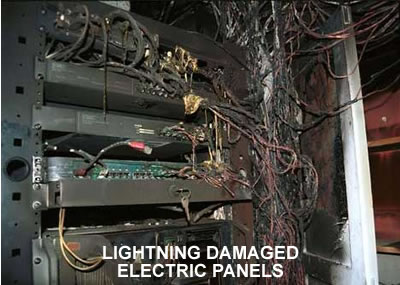 Lightning Damage to Electrical Box